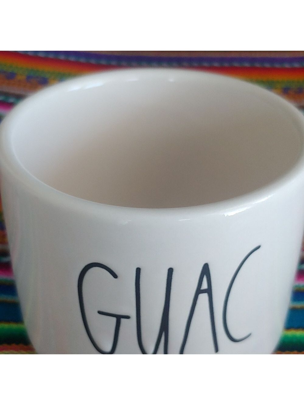 Rae Dunn Guacamole Ceramic Dipping Bowl - Picture 5 of 8